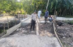 Meretas Keterisolasian: Jembatan Merah Putih Presisi Rajut Harapan Warga Pedalaman Bengkalis