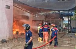 Dua Gudang LPG dan Satu Rumah Warga Terbakar di Barito Selatan, Kerugian Ditaksir Ratusan Juta