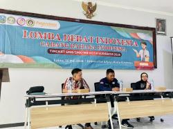 115 Pelajar Surabaya Adu Gagasan di Lomba Debat Indonesia 2026, Ini Daftar Juaranya