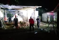 Mesin Giling Terlalu Panas, Gudang Pakan Ternak di Kulonprogo Hangus Terbakar