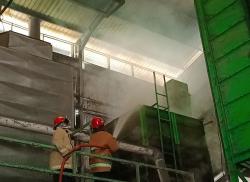 Mati Mendadak, Mesin Feeder Pabrik Pengolahan Jagung di Getasrejo Grobogan Terbakar