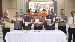 Polres Simalungun Tangkap 13 Tersangka Narkoba, Sita Ratusan Gram Sabu dan Ganja