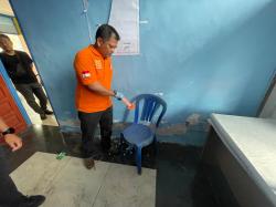 Kantor PWI Solok Selatan Diserang OTK, Polisi Olah TKP dan Kumpulkan Barang Bukti