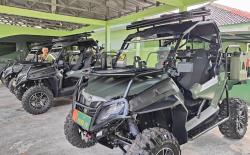 Kendaraan UTV Disiapkan untuk Kasdam Diponegoro Tinjau Lokasi Sasaran TMMD di Desa Puro