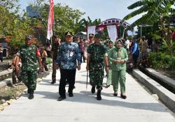 Hasil TMMD Sengkuyung Tahap II Tahun 2026, Jalan di Desa Pepe Tegowanu Semakin Oke