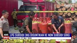 Polisi Bongkar Praktik Suntik LPG Subsidi ke Tabung Non Subsidi 50 Kilogram di Bojonegoro
