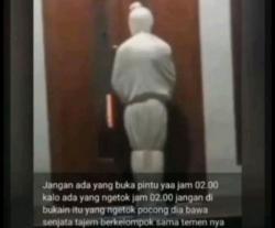 Viral Pocong di Rohil,  Tokoh Masyarakat Manggala Sakti Tegaskan Kabar Tersebut Hoaks
