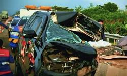 Mobil Rombongan Anggota Komisi X DPR RI Kecelakaan di Tol Parpro, Dua Meninggal