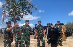 Pangdam V Brawijaya Tinjau Langsung Lokasi Pembangunan Yonif TP dan Brigif TP di Ponorogo