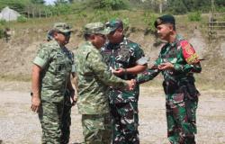 Asops Panglima TNI Cek Kesiapan Satgas Pamtas di Perbatasan Timor Tengah Utara