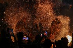 Perang Obor Jepara, Tradisi Sedekah Bumi dan Ritual Tolak Bala usai Masa Panen