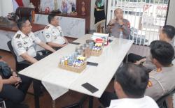 Polres Blitar Terima Audiensi dan Silaturahmi Kepala Kantor Imigrasi Kediri