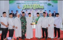 Mesjid Agung Pante Geulima Libas 42 Peserta,Raih Juara Umum Pawai Takbir dengan Skor Telak 93 Poin