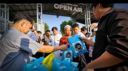 Uniknya Shalat Idul Adha di Kalipepe Land, Jamaah tidak Diminta bersedekah, Justru Menerima Sedekah