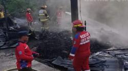 Dua Toko Sembako di Paser Ludes Terbakar, Diduga Dipicu Korsleting Listrik