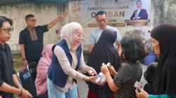 Disambut Positif Warga, Penyaluran Hewan Kurban Lola Nelria Sukses Tebbar Manfaat
