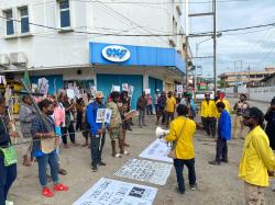 Demo Damai Tolak PSN di Abepura Berlangsung Kondusif dengan Pengamanan Humanis