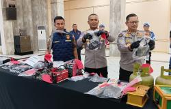 Polda Jateng Sikat Kejahatan Jalanan: 105 Tersangka Ditangkap, Puluhan Kendaraan Curian Disita