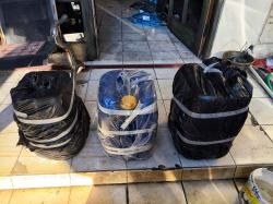Polsek Pahandut Ringkus 3 Pelaku Penggelapan Resin Lem, Uang Hasil Penjualan Disita