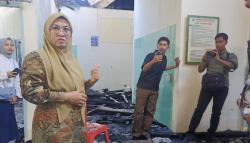 Cek Dampak Kebakaran RSUD Syekh Yusuf, Bupati Husniah Pastikan Perbaikan Fasilitas Segera Dilakukan