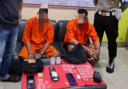 Polres Dumai Tangkap 2 Pengedar Narkoba di Bukit Kapur, Puluhan Paket Sabu dan Ekstasi Disita