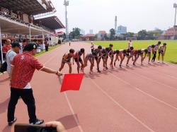Ratusan Atlet Pelajar Ramaikan Kejuaraan Atletik Piala Wali Kota Surabaya