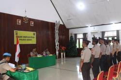 Polres Asmat Tak Toleransi Pelanggaran, 7 Anggota Disidang Secara Terbuka
