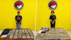 Polisi Gagalkan Penyeludupan 5,2 Kg Ganja ke Kota Sorong, Dua Pria Diamankan Tim Brasko