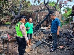Diduga Dipicu Bara Sampah, Kandang Kambing di Sragen Ludes Terbakar