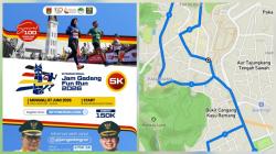 Dubes Belanda hingga 1.500 Peserta Ambil Bagian, Ini Rute Lengkap Jam Gadang Run 2026 di Bukittinggi