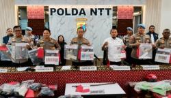 Polda NTT Ungkap 76 Kasus Kriminal dalam Lima Bulan, 87 Tersangka Diamankan