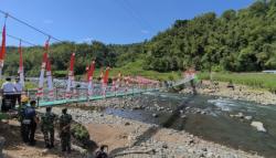 Kisah Pilu di Balik Sungai Palakai Maros Berakhir, Kini Berdiri Jembatan Perintis Garuda Merah Putih
