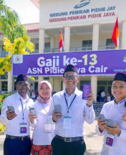 ASN Pidie Jaya Mulai Senyum Lebar, Gaji ke-13 Segera Mendarat di Rekening