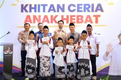 Jaga Harmoni dengan Masyarakat Jaleca Tri Tunggal Gelar Khitanan Massal