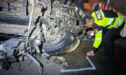 Kecelakaan Maut di Tol Permai, Ambulans Tabrak Truk Trailer, Tiga Meninggal Dunia