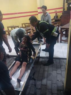 Pengendara Motor Tabrak Dua Pejalan Kaki di Taman Sidoarjo, Korban Alami Cedera Otak