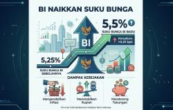 Tahan Rupiah Jebol Lebih Dalam, BI Naikkan Suku Bunga Jadi 5,50 Persen