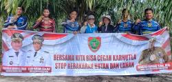 Dalkarhutla Dishut Kalteng Gencarkan Himbauan Cegah Karhutla