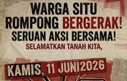 Kejari Tangsel Bakal Digeruduk Ratusan Warga Situ Rompong, Sejumlah Ruas Jalan Berpotensi Macet