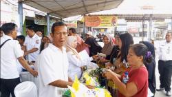 Tekan Inflasi, Pemkab Lampung Utara Gelar Pasar Murah di Sejumlah Pasar Tradisional