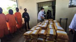 Empat Pria Asal Bukittinggi dan Agam yang Ditangkap BNNP Bawa 150 Kg Ganja Terancam Hukuman Mati