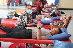 149 Kantong Darah Terkumpul, Polres Sragen Wujudkan Bhayangkara Peduli Sesama