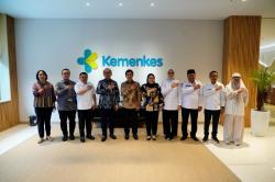 SDK Boyong Kepala Daerah Sulbar, Dorong RS Rujukan KJSU-KIA