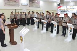 Kapolres Nganjuk Pimpin Sertijab Pejabat, Tekankan Inovasi Dan Pelayanan
