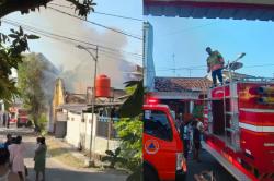 Kebakaran Melalap Rumah di Permahan Wisma Indah Bojonegoro, Ini Penyebabnya
