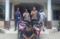 Pelaku Curanmor di Entrop Dibekuk, Motor Hasil Curian Berhasil Diamankan