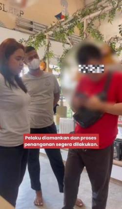 Polisi Selidiki Video Viral Pria Berbaju Merah Lecehkan Anjing di Kafe Penjaringan