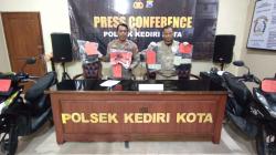 Polsek Kediri Kota Ringkus Dua Pelaku Pencurian Motor Spesialis Rumah Kos