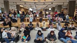 Baca Senyap KPG Hidupkan Budaya Literasi di Semarang, 500 Orang Duduk Hening Membaca