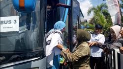 393 Jemaah Haji Lampung Utara Kembali, Haru dan Syukur Menyatu